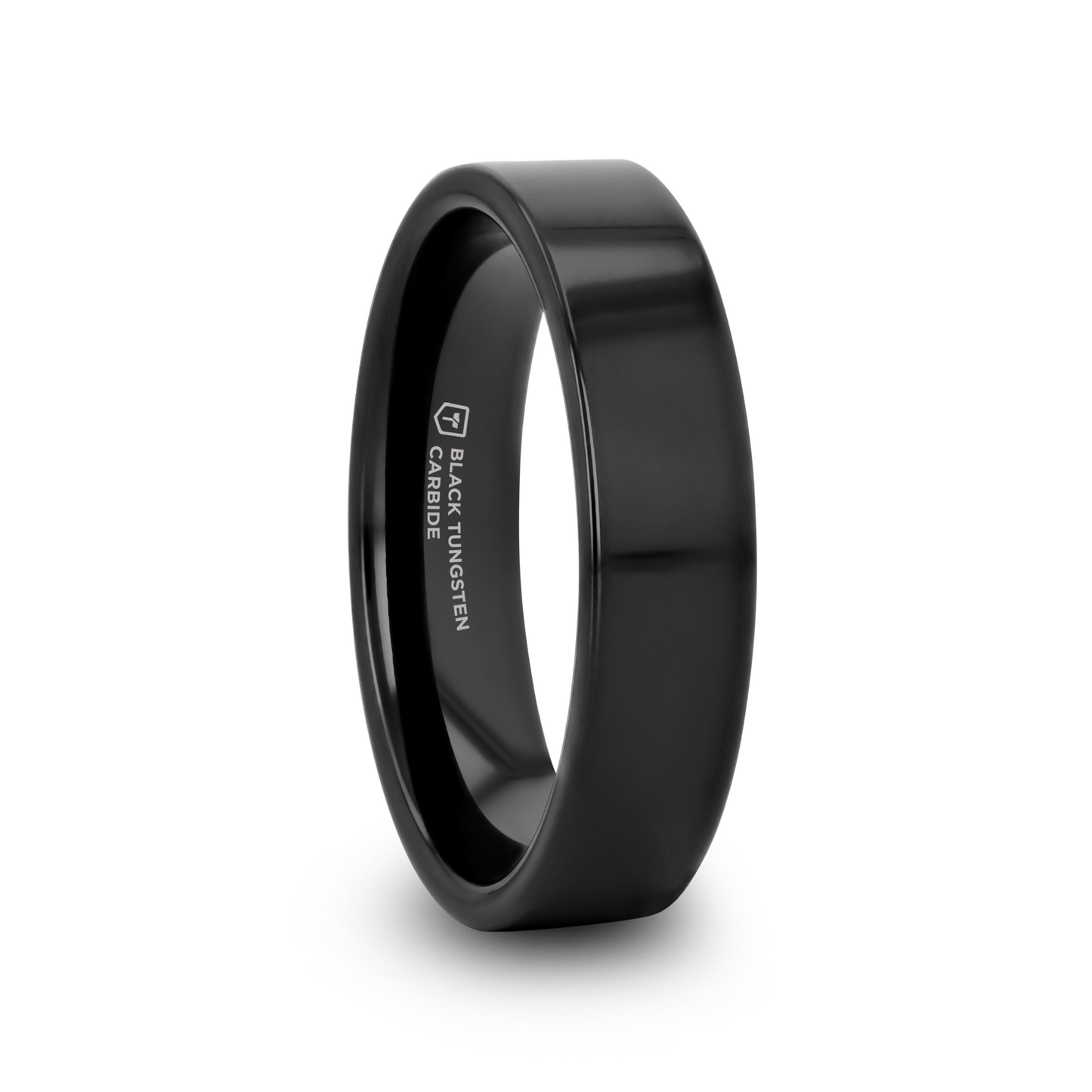 MORPHEUS Flat Black Tungsten Ring - 8mm - 12mm