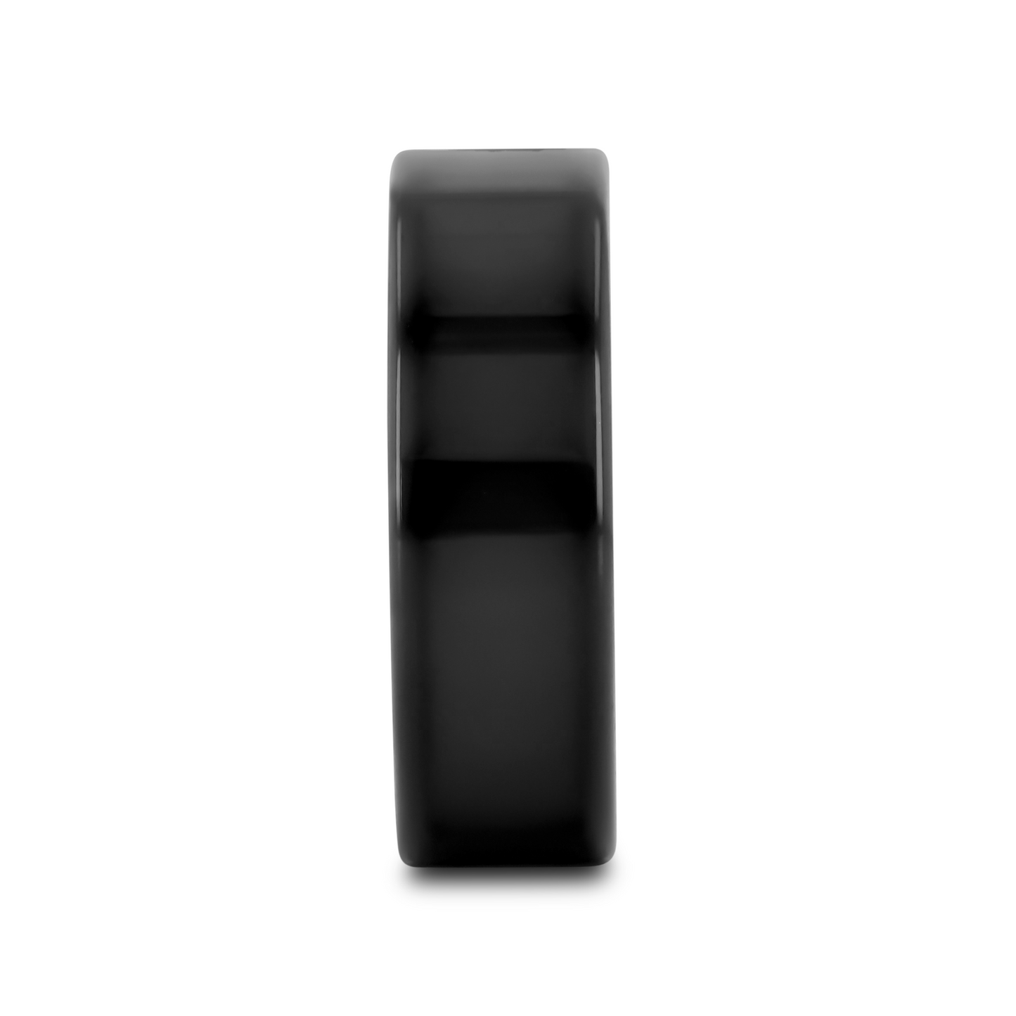 MORPHEUS Flat Black Tungsten Ring - 8mm - 12mm