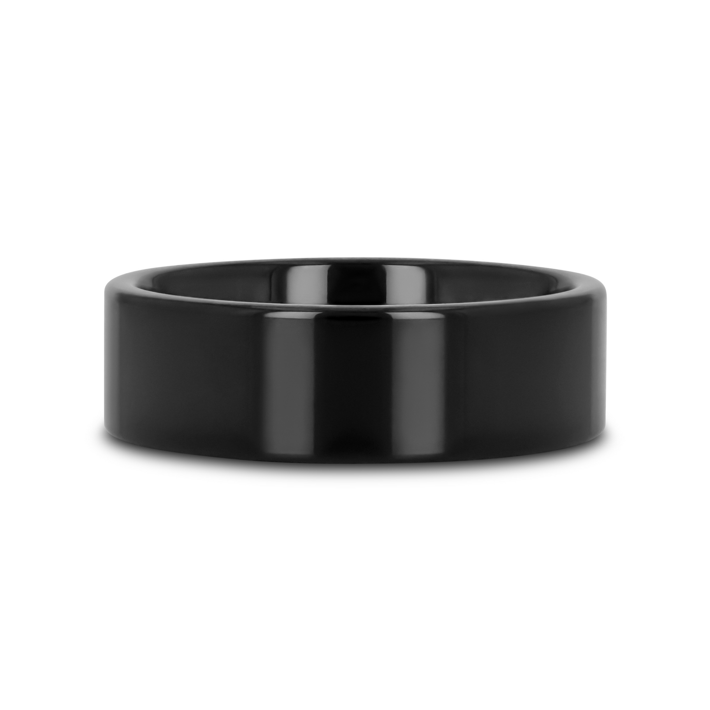 MORPHEUS Flat Black Tungsten Ring - 8mm - 12mm