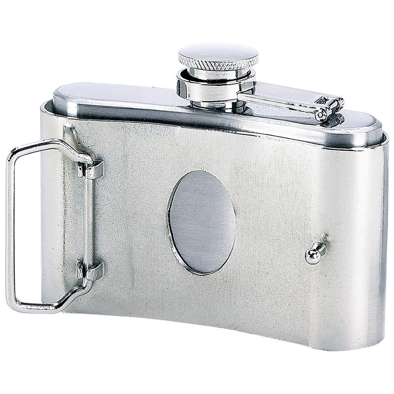 Belt Buckle Flask with FREE Engraving