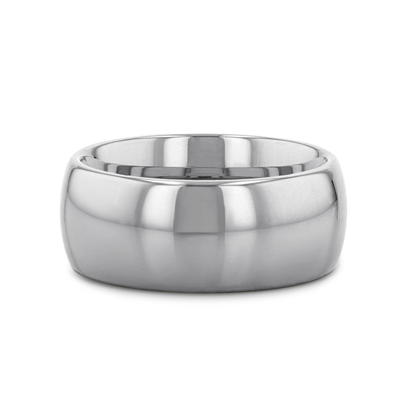 DOMINUS Domed Tungsten Carbide Ring - 8mm - 12mm