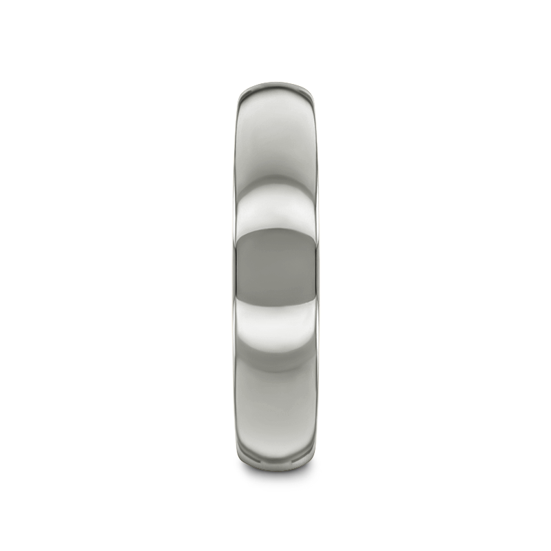 ARLINGTON Domed White Tungsten Ring - 2mm - 6mm