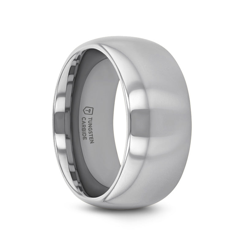 DOMINUS Domed Tungsten Carbide Ring - 8mm - 12mm
