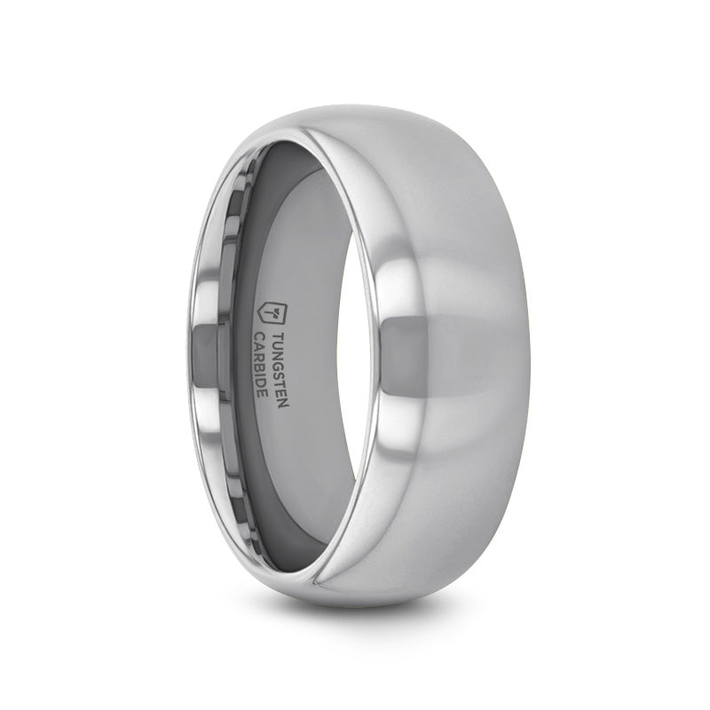 DOMINUS Domed Tungsten Carbide Ring - 8mm - 12mm