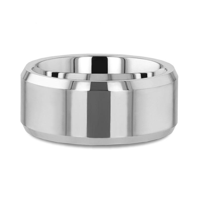 CORINTHIAN Beveled Tungsten Carbide Ring - 8mm - 12mm
