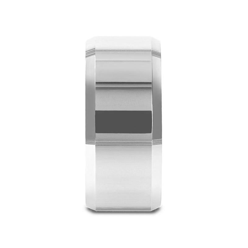 CORINTHIAN Beveled Tungsten Carbide Ring - 8mm - 12mm