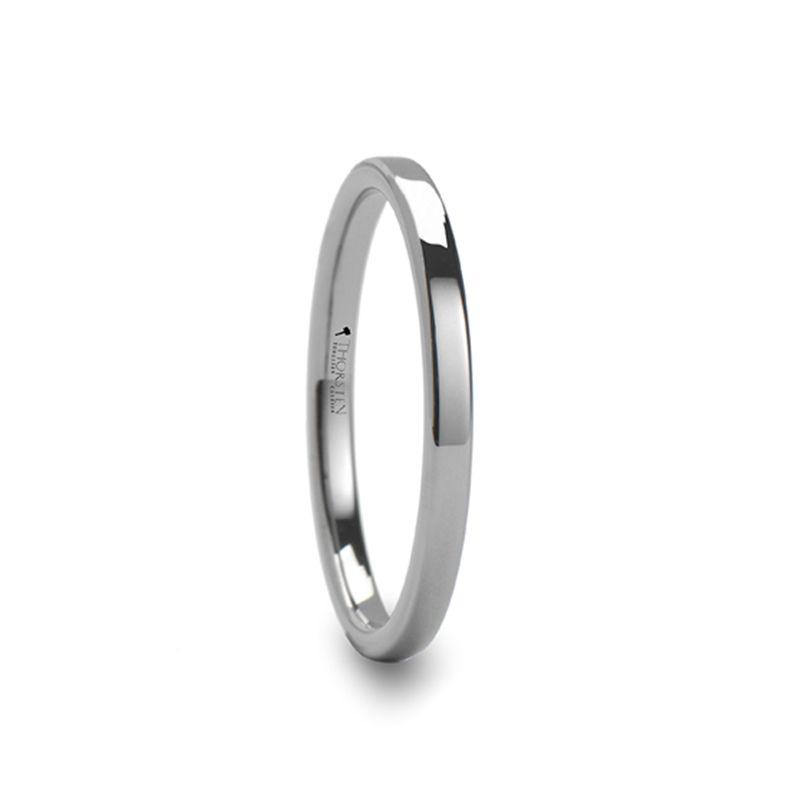 SPARTAN Flat Tungsten Ring - 8mm - 12mm