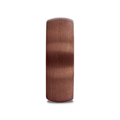 JAVA Domed with Brushed Finish Espresso Tungsten Band - 8mm