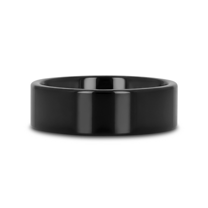 MORPHEUS Flat Black Tungsten Ring - 2mm - 6mm