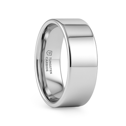 SPARTAN Flat Tungsten Ring - 8mm - 12mm
