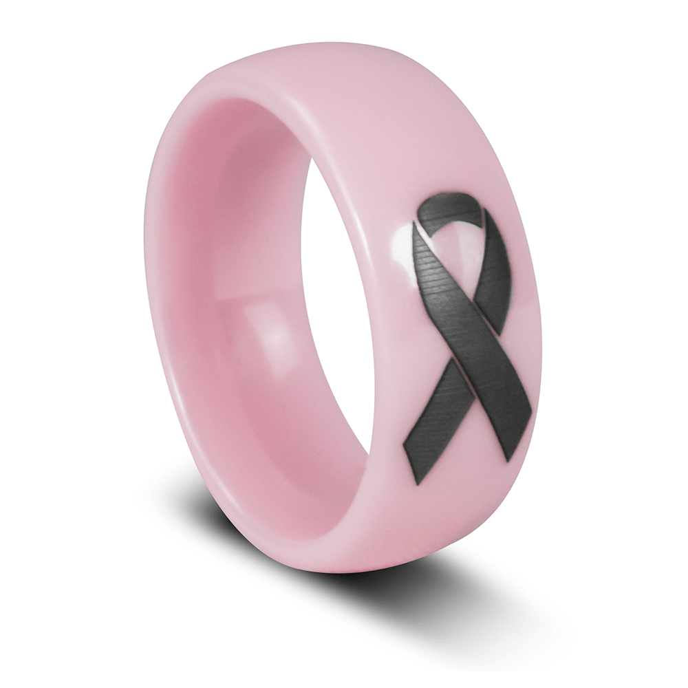Pink Ribbon Rings Cancer Awareness Ribbon Rings USSSA Locker Room