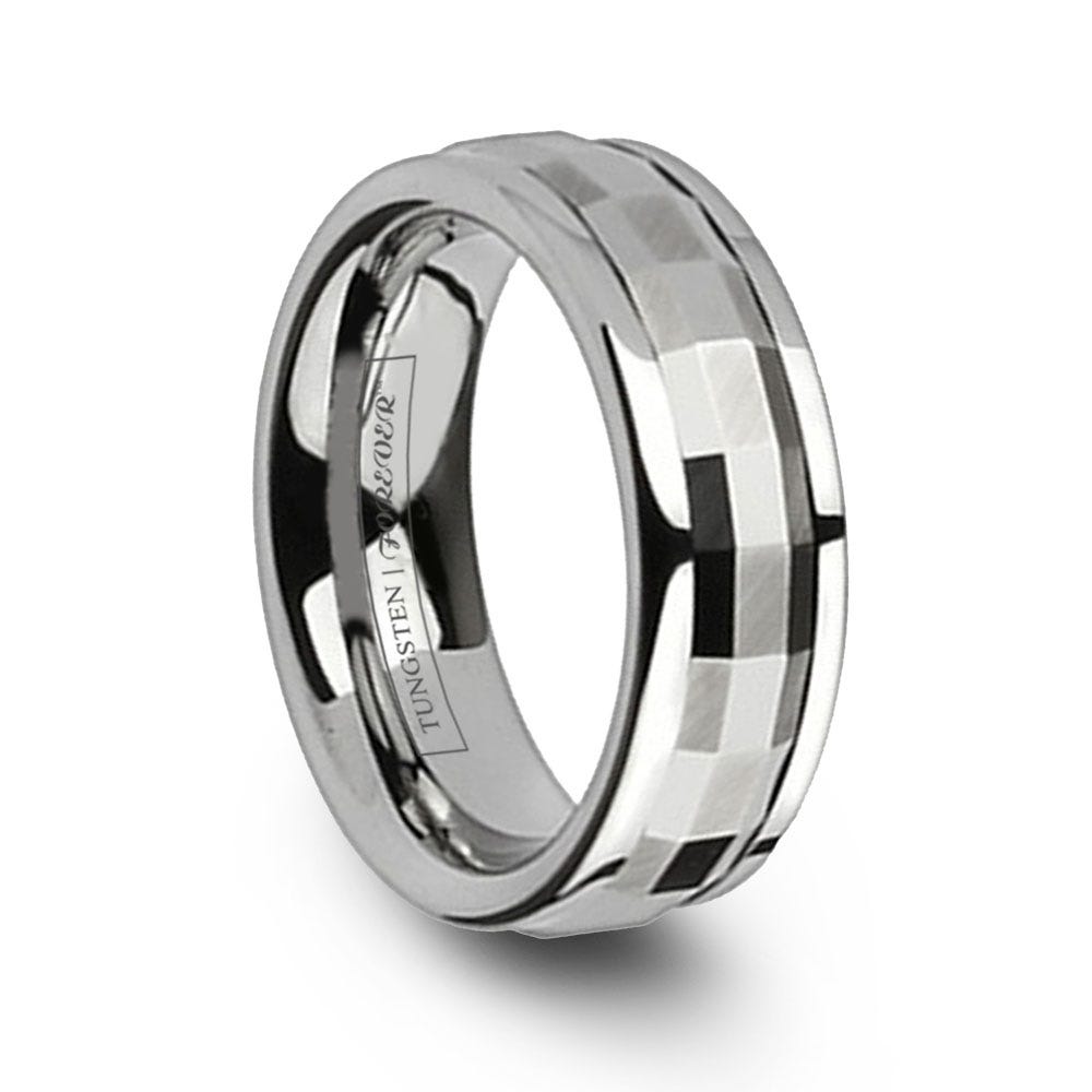 Tungsten carbide spinner ring discount