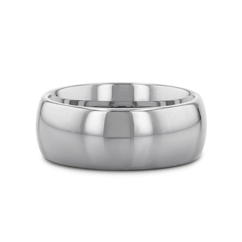 DOMINUS Domed Tungsten Carbide Ring - 8mm - 12mm