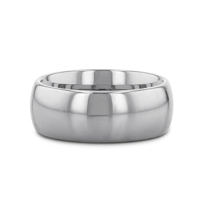 DOMINUS Domed Tungsten Carbide Ring - 8mm - 12mm