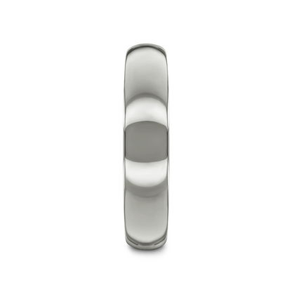 ARLINGTON Domed White Tungsten Ring - 2mm - 6mm