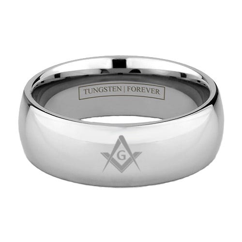 MASONIC RING 6MM / 8MM