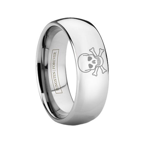 SKULL RING 6MM / 8MM