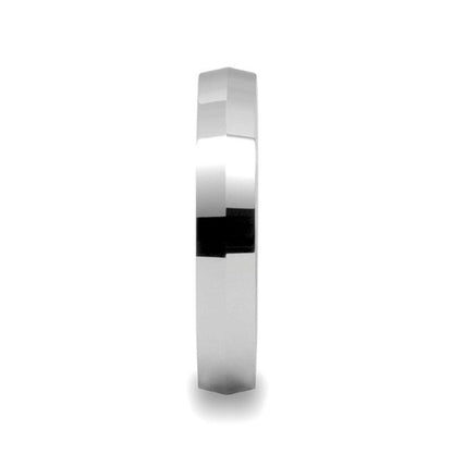 KATANA Knife Edge Tungsten Carbide Wedding Ring - 4mm