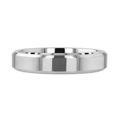 CORINTHIAN Beveled Tungsten Carbide Ring - 4mm - 6mm