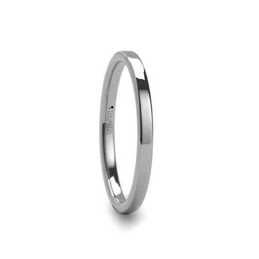SPARTAN Flat Tungsten Ring - 2mm - 6mm