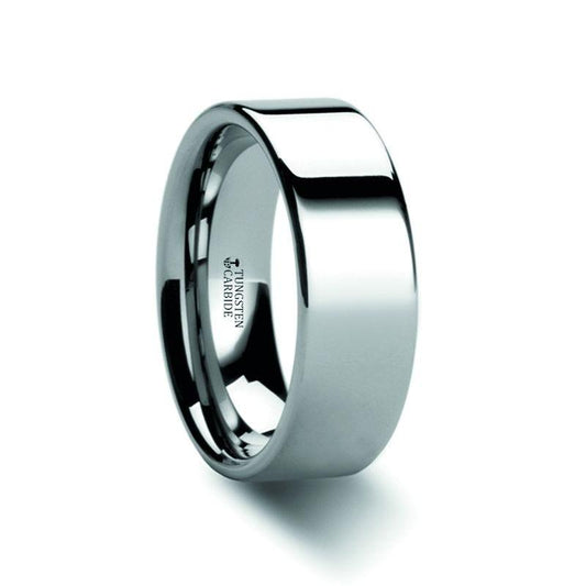 SPARTAN Flat Tungsten Ring - 8mm - 12mm